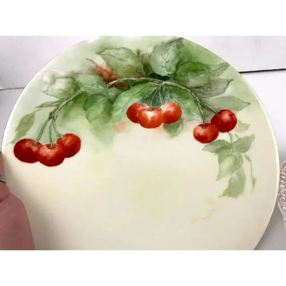 VTG Lot of 3 Mismatched Dinner Appetizer Plates Porcelain Floral Bavaria - Picture 5 of 16